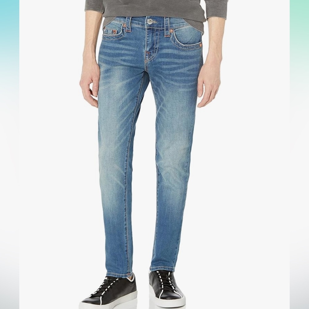 True Religion Light Blue Slim Jeans